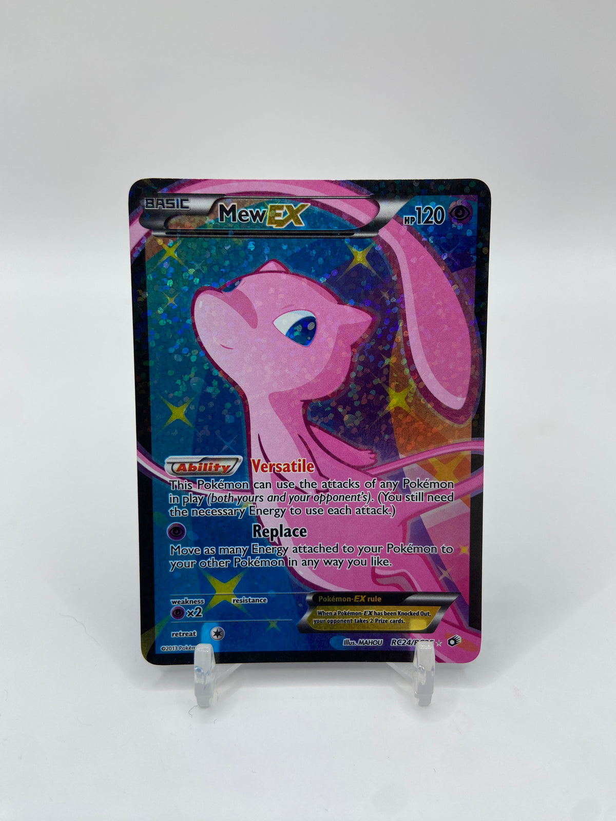 Mew EX (Full Art) Legendary Treasures: Radiant Collections  RC24/RC25