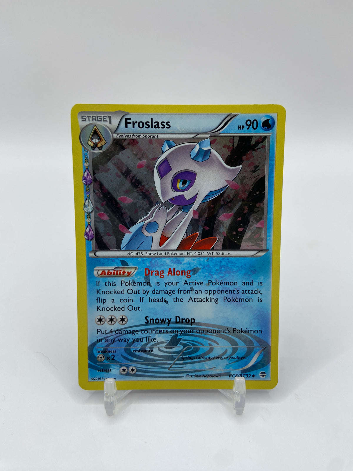 Froslass Holo Generations: Radiant Collection RC8/RC32