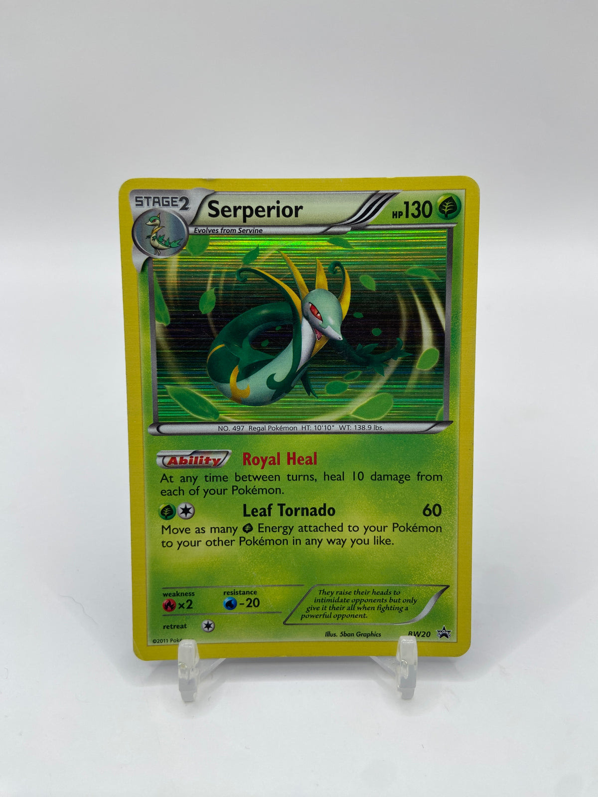 Serperior Holo Black and White Promos BW20
