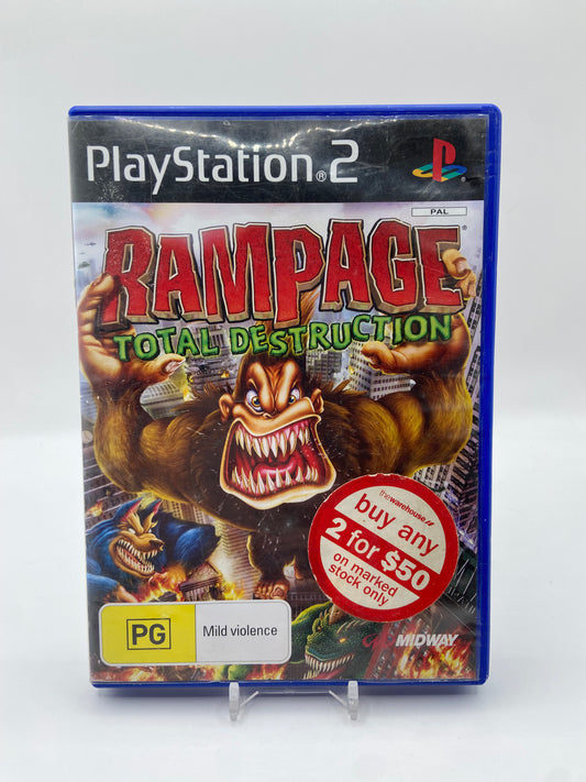 Rampage Total Destruction PS2