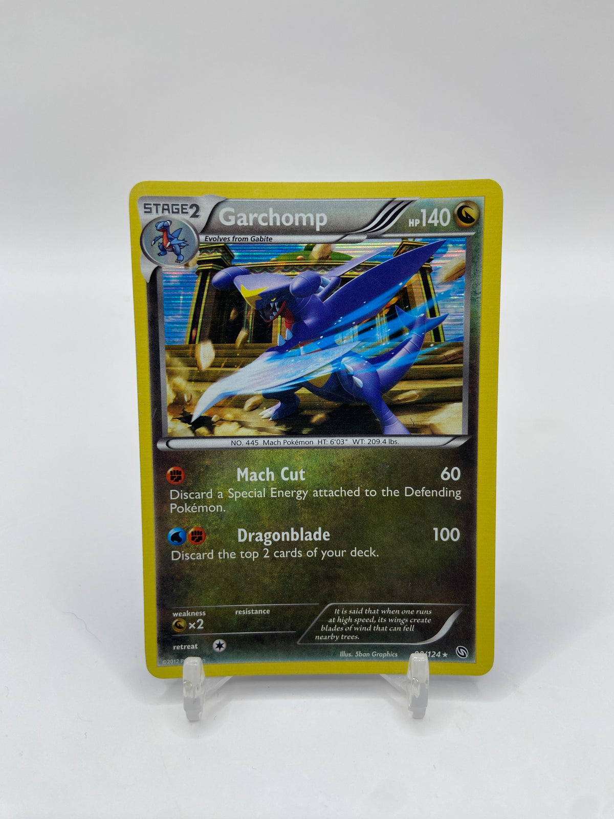 Garchomp Holo Dragons Exalted 90/124