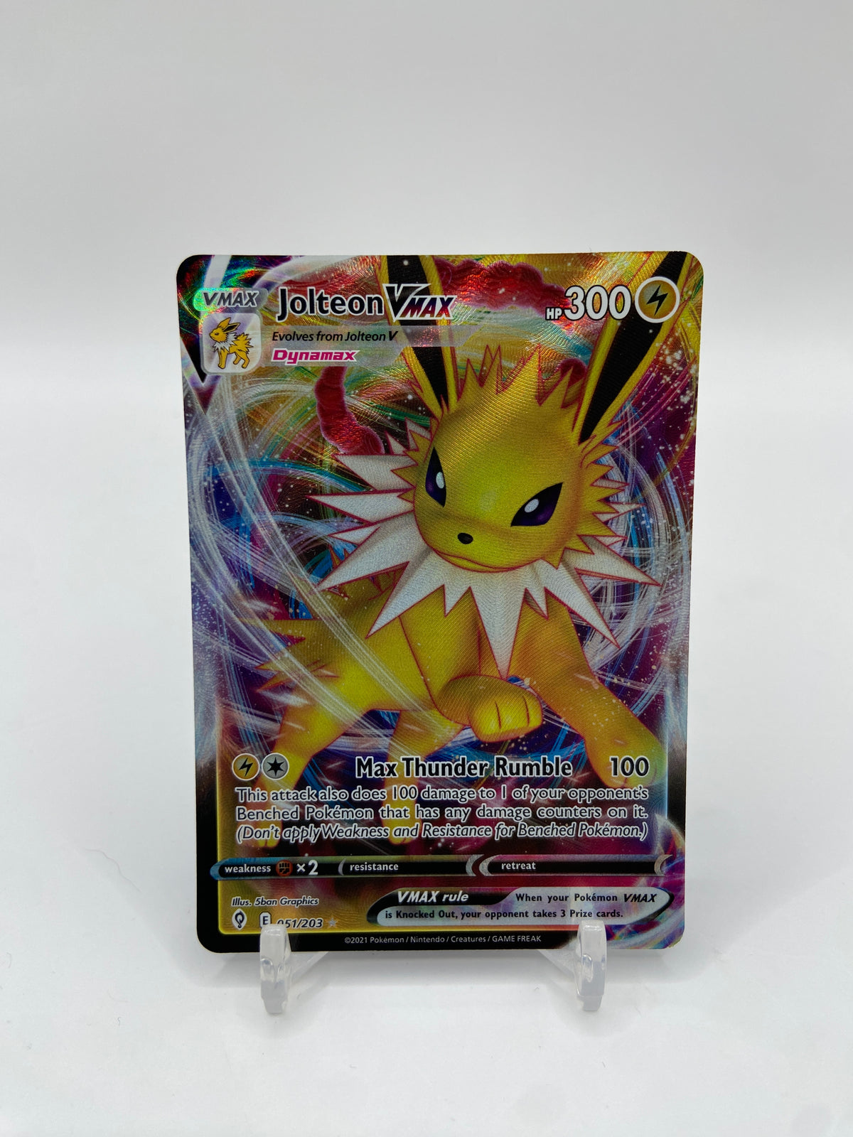 Jolteon VMAX Evolving Skies 051/203