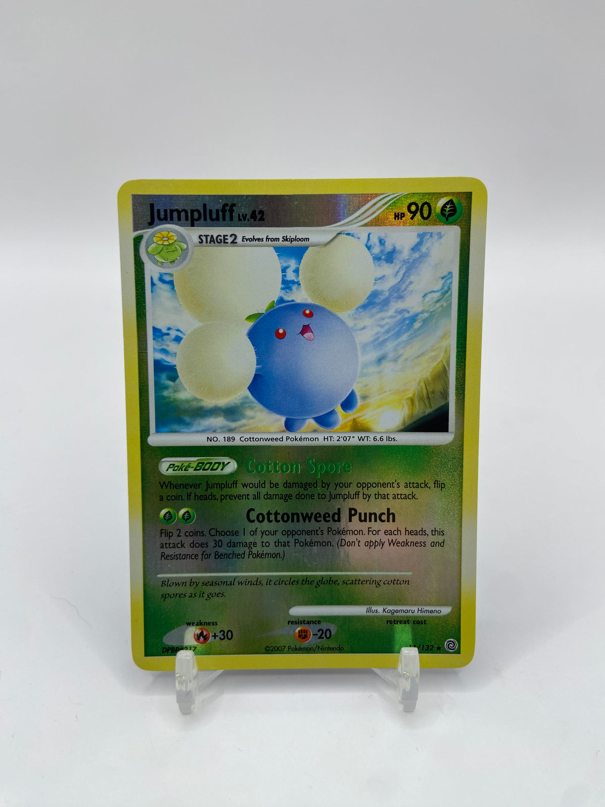 Jumpluff Reverse Holo Secret Wonders 11/132