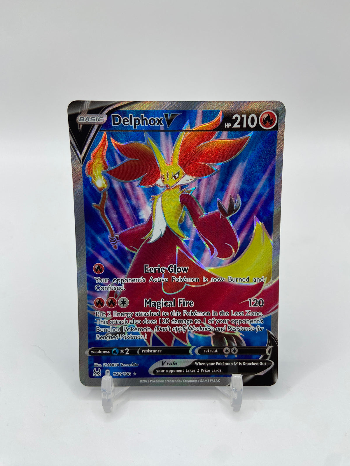 Delphox V (Full Art) Lost Origin 173/196