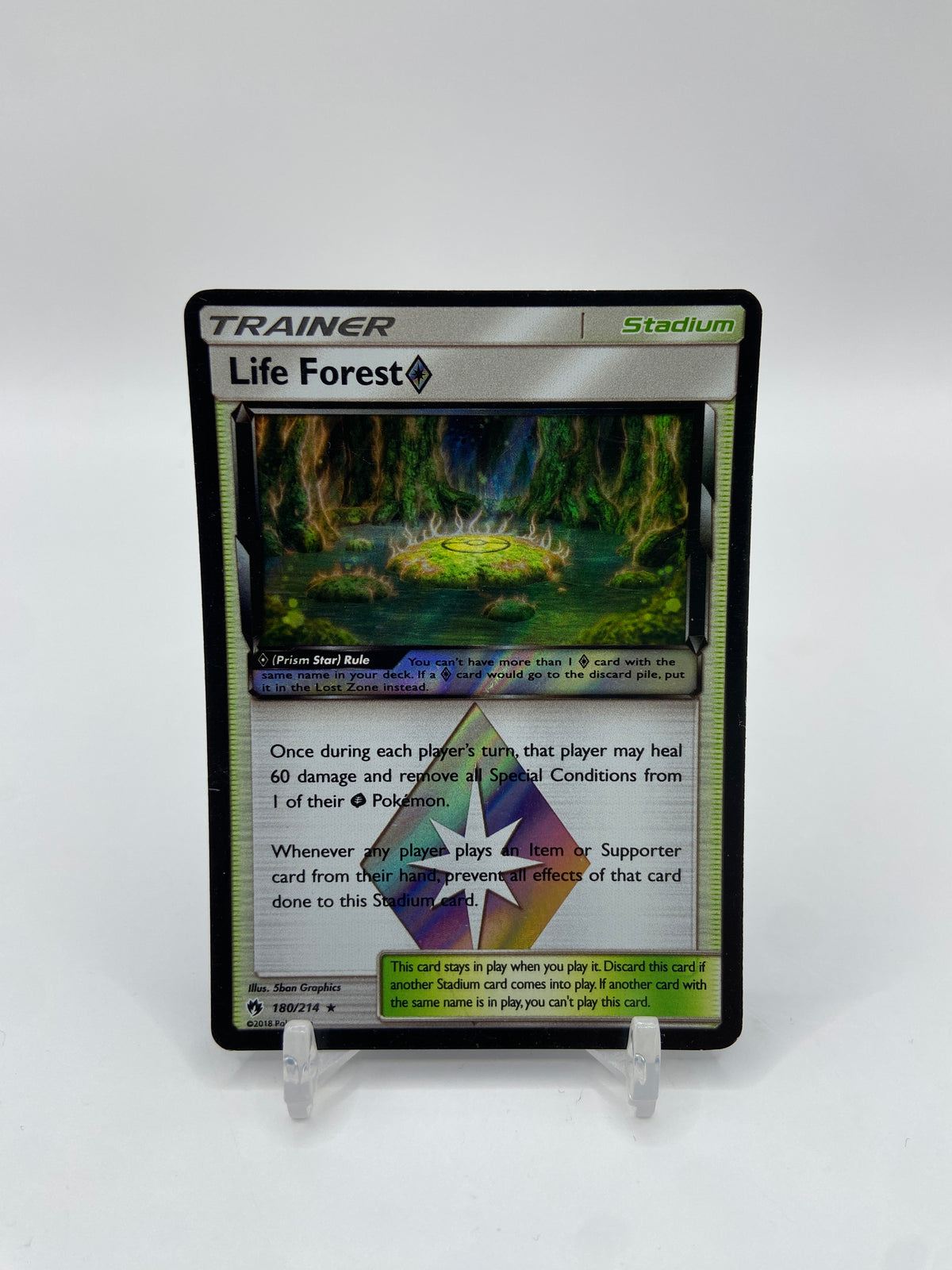 Life Forest Prism Star Lost Thunder 180/214