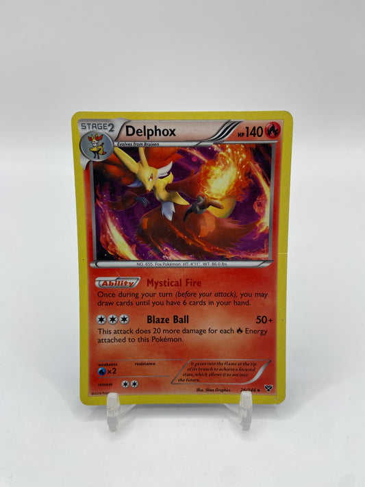 Delphox (Cosmos Holo) Blister Exclusives 26/146