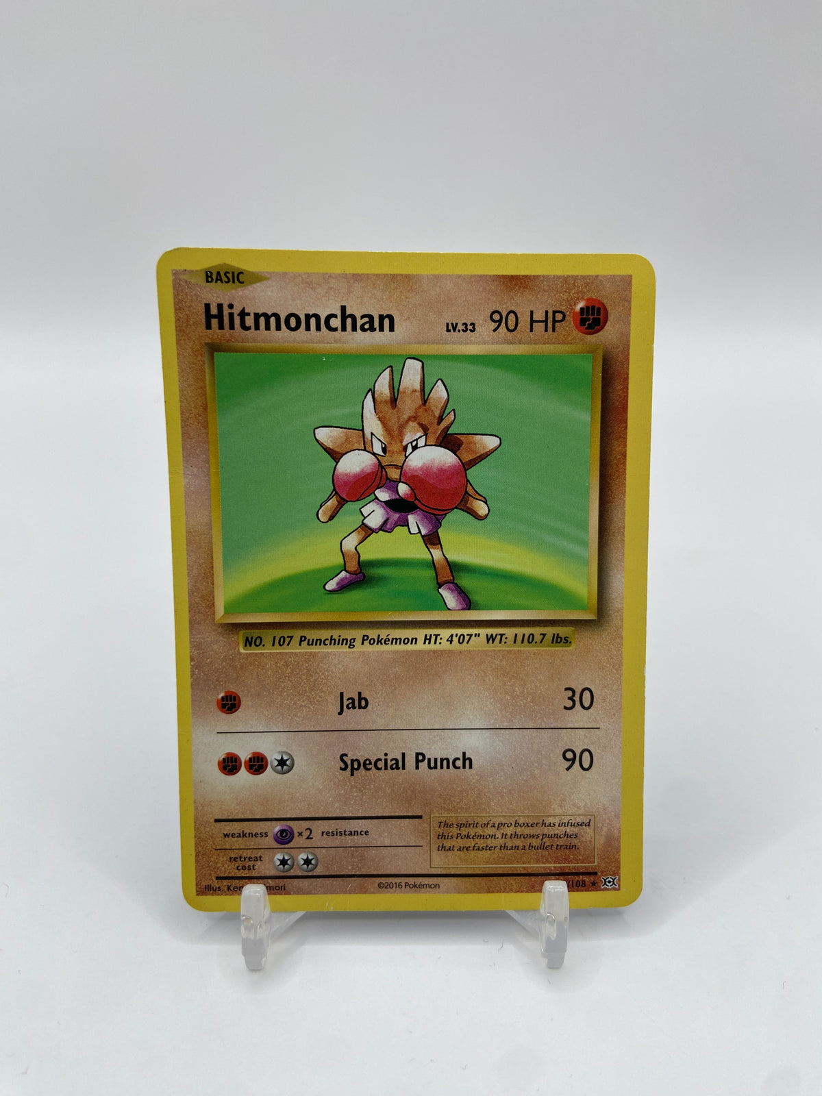 Hitmonchan Non Holo (XY Evolutions) Deck Exclusives 062/108