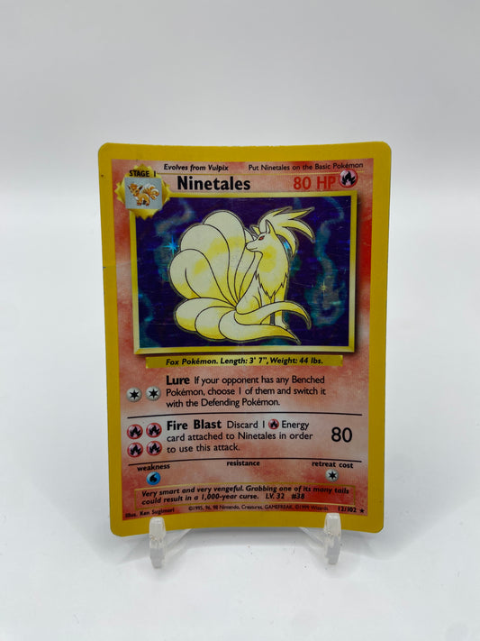 Ninetales Holo Base Set 12/102