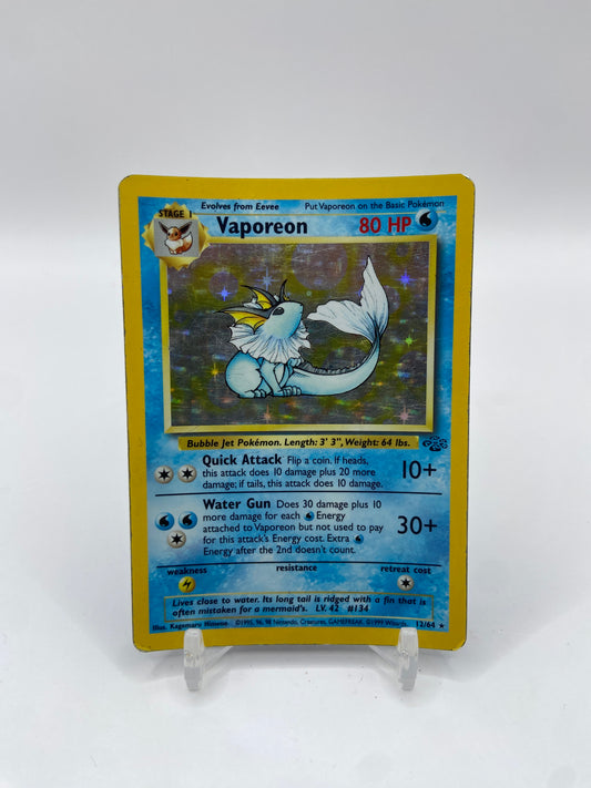 Vaporeon Holo Jungle Set 12/64