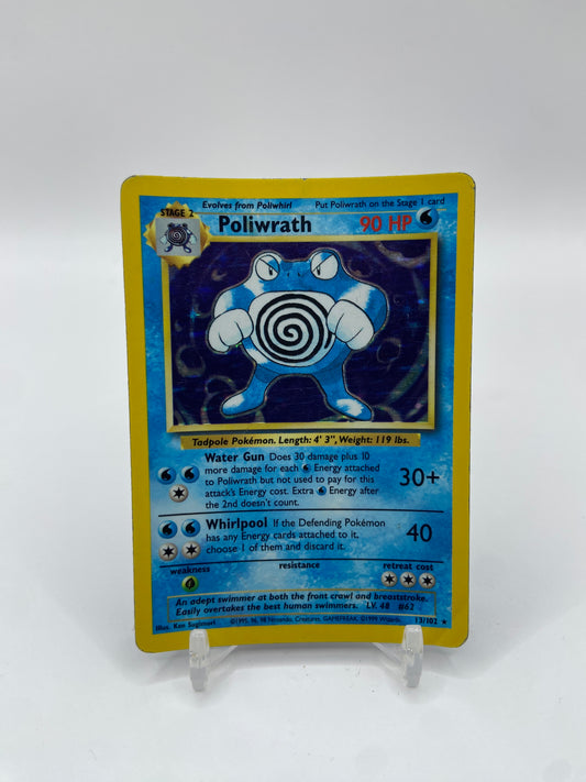 Poliwrath Holo Base Set  13/102
