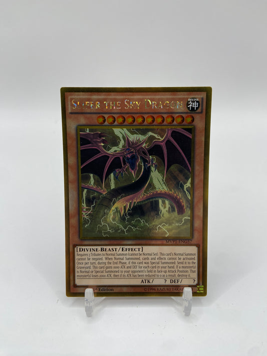 Slifer the Sky Dragon Gold Rare The Dark Side of Dimensions Movie Pack: Gold Edition MVP1-ENG57