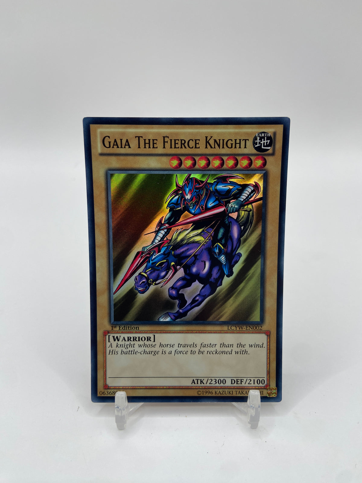 Gaia The Fierce Knight Super Rare Legendary Collection 3: Yugi's World  LCYW-EN002