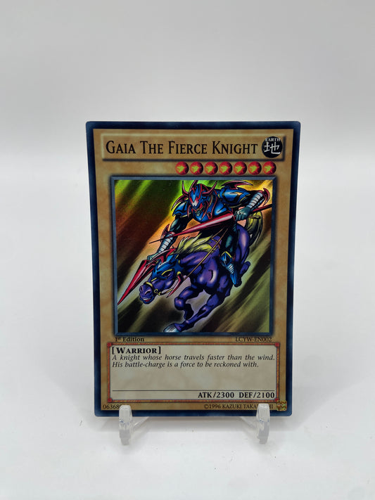 Gaia The Fierce Knight Super Rare Legendary Collection 3: Yugi's World  LCYW-EN002