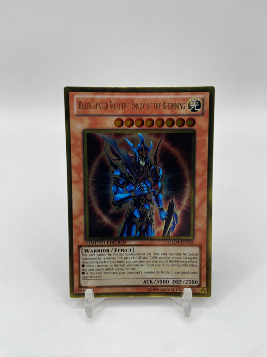 Black Luster Soldier - Envoy of the Beginning Gold Rare Gold Series 4: Pyramids Edition GLD4-EN013