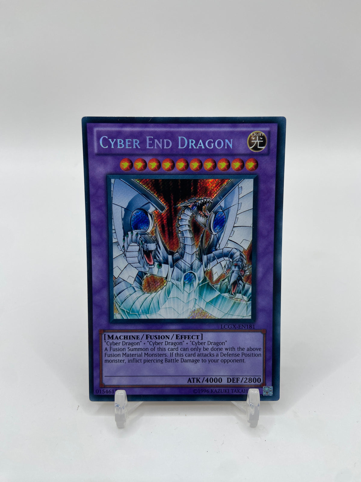 Cyber End Dragon Secret Rare Legendary Collection 2 LCGX-EN181