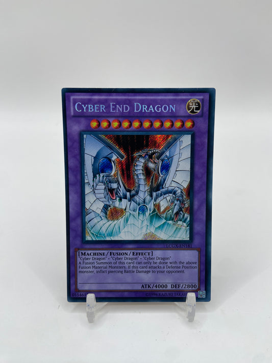 Cyber End Dragon Secret Rare Legendary Collection 2 LCGX-EN181