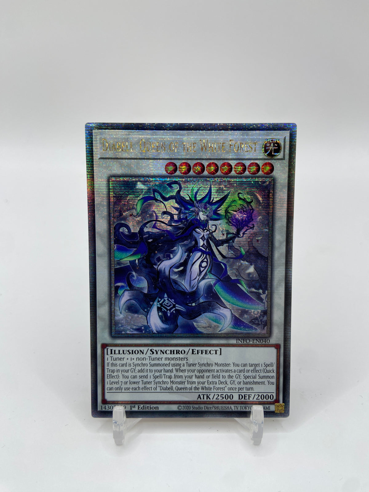 Diabell, Queen of the White Forest (Quarter Century Secret Rare) The Infinite Forbidden INFO-EN040