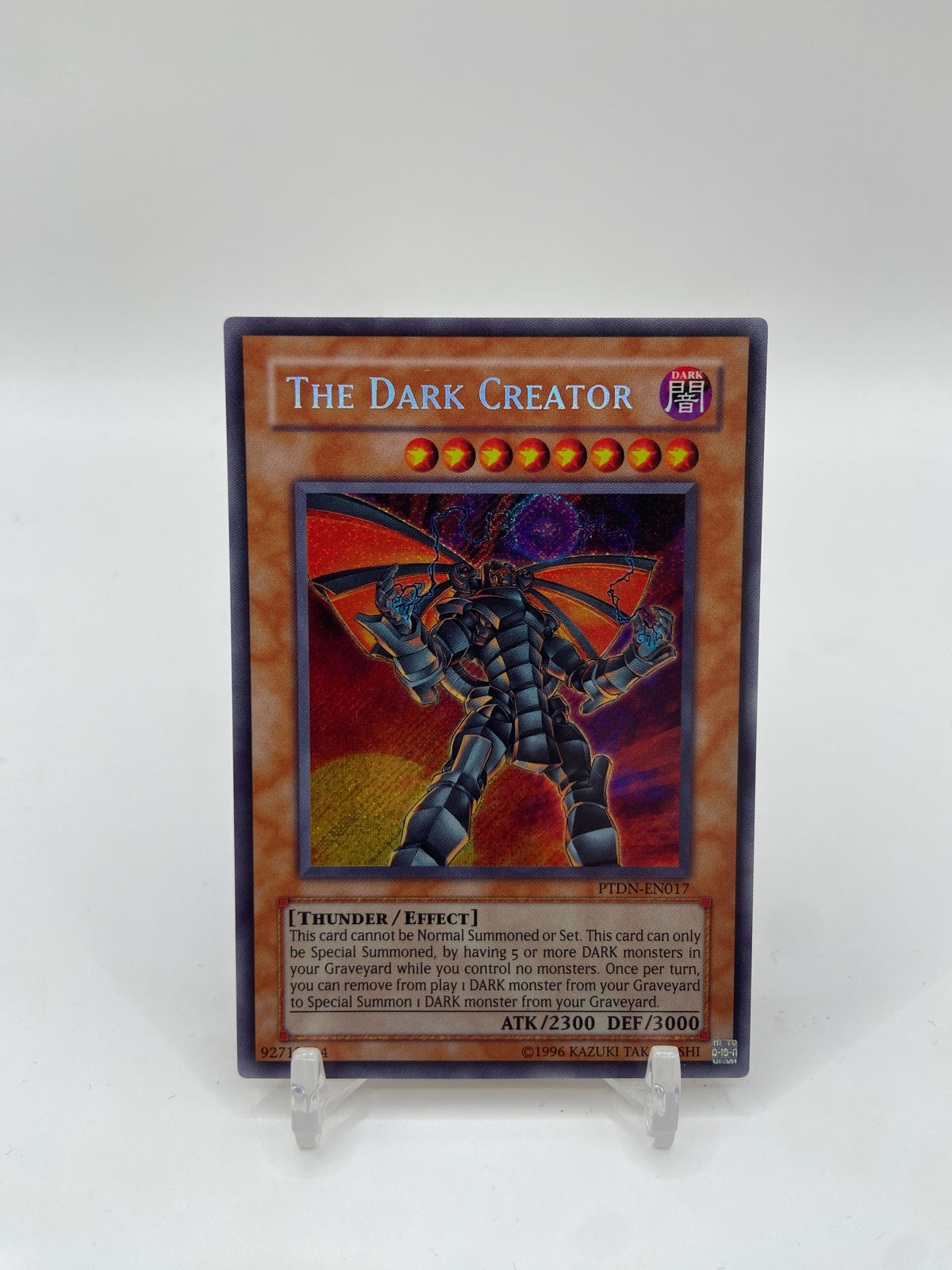 The Dark Creator  Secret Rare Phantom Darkness PTDN-EN017