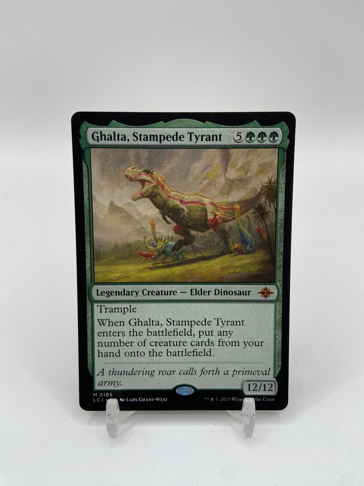 Ghalta, Stampede Tyrant The Lost Caverns of Ixalan M 185