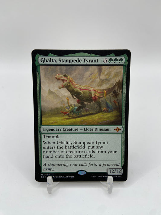 Ghalta, Stampede Tyrant The Lost Caverns of Ixalan M 185