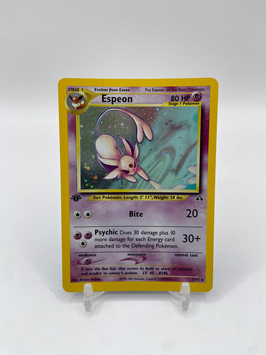 Espeon Holo 1st Edition Neo Discovery 1/75