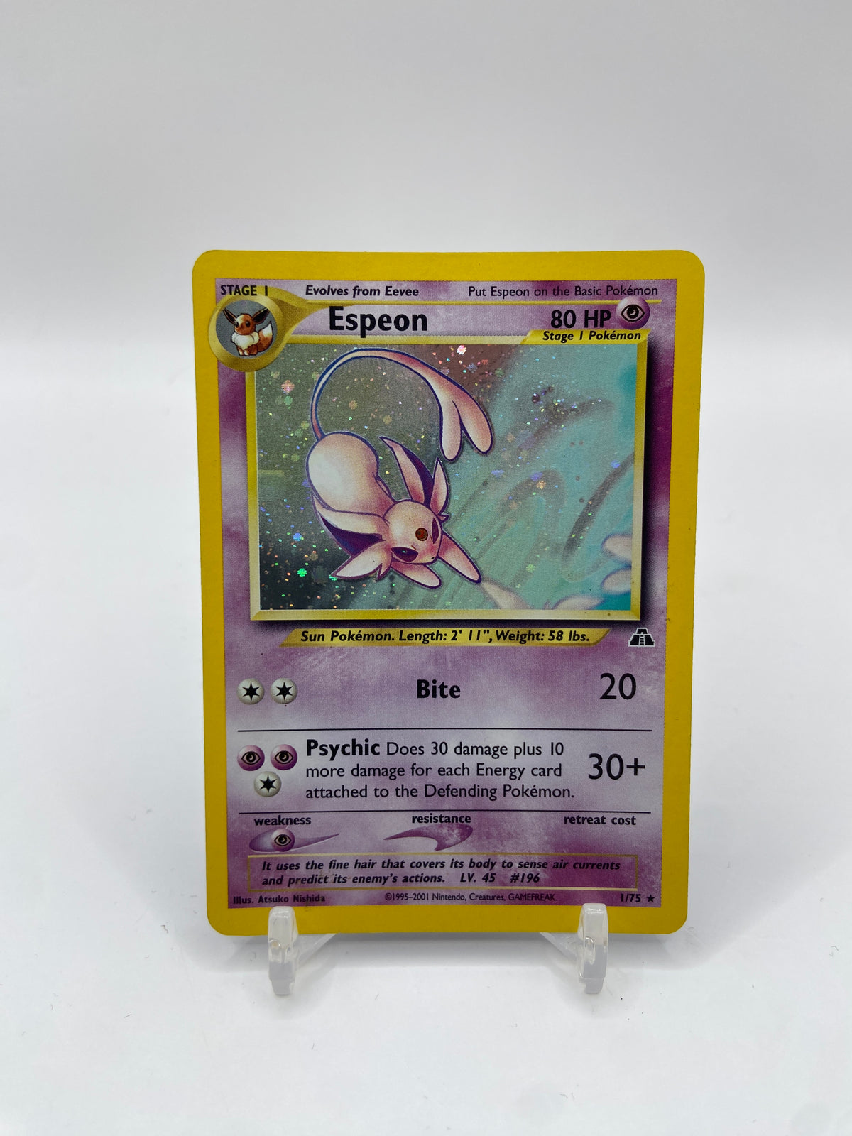 Espeon Holo Neo Discovery 1/75