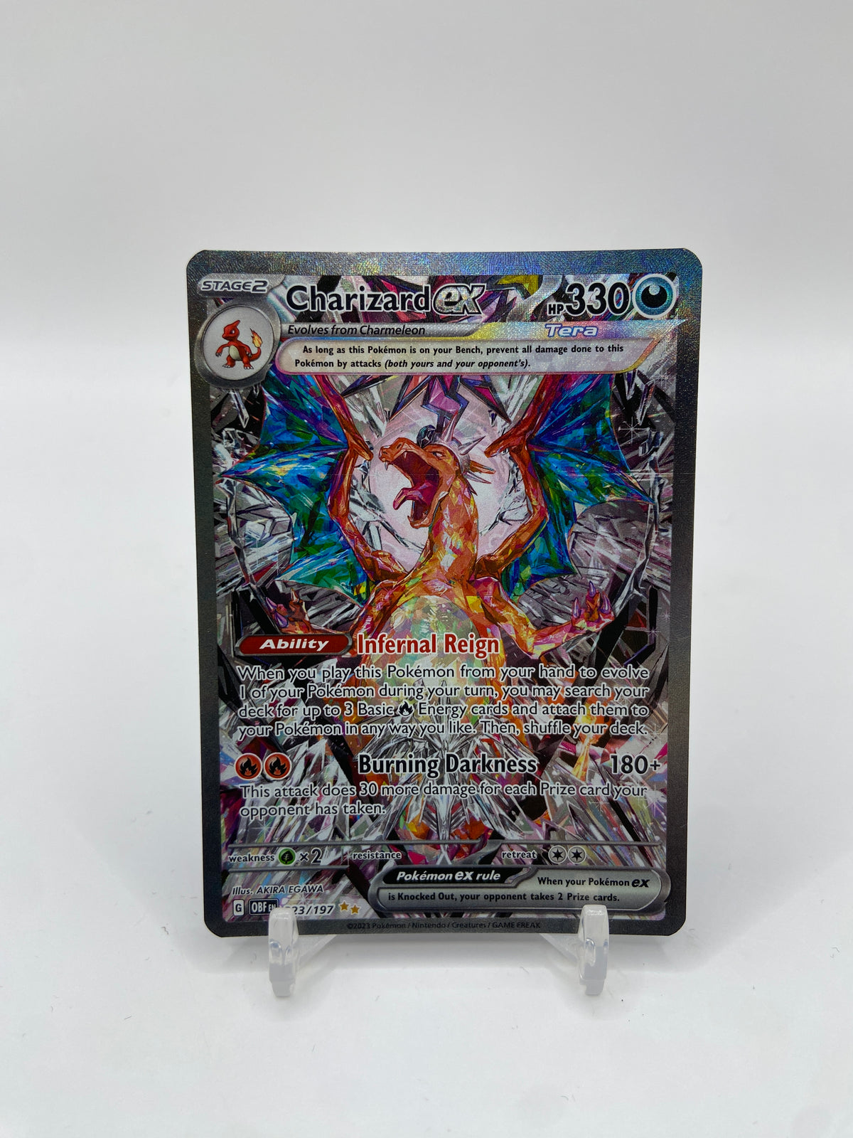 Charizard ex Alt Art Secret Rare Obsidian Flames 223/197