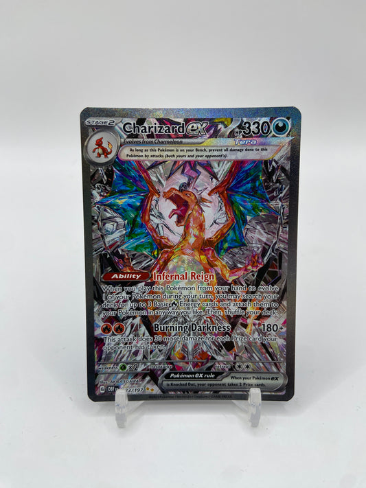 Charizard ex Alt Art Secret Rare Obsidian Flames 223/197