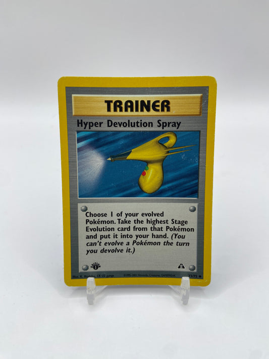 Hyper Devolution Spray 1st Edition Neo Discovery Set 73/75
