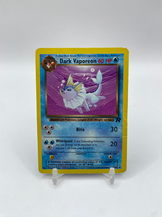 Dark Vaporeon Team Rocket Set 45/82
