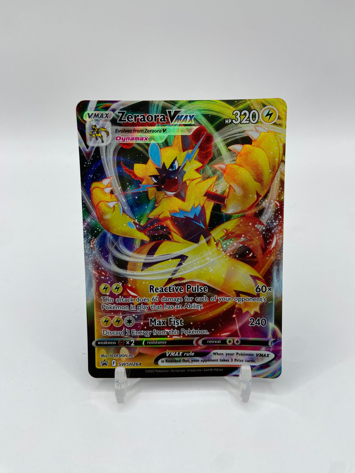 Zeraora VMAX Sword & Shield Promo SWSH264