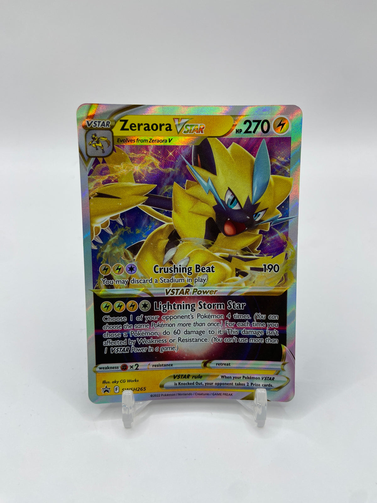 Zeraora VSTAR Sword & Shield Promo SWSH265
