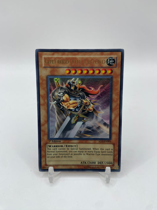 Gilford the Legend Ultra Rare Structure Deck: Warrior's Triumph  SD5-EN001