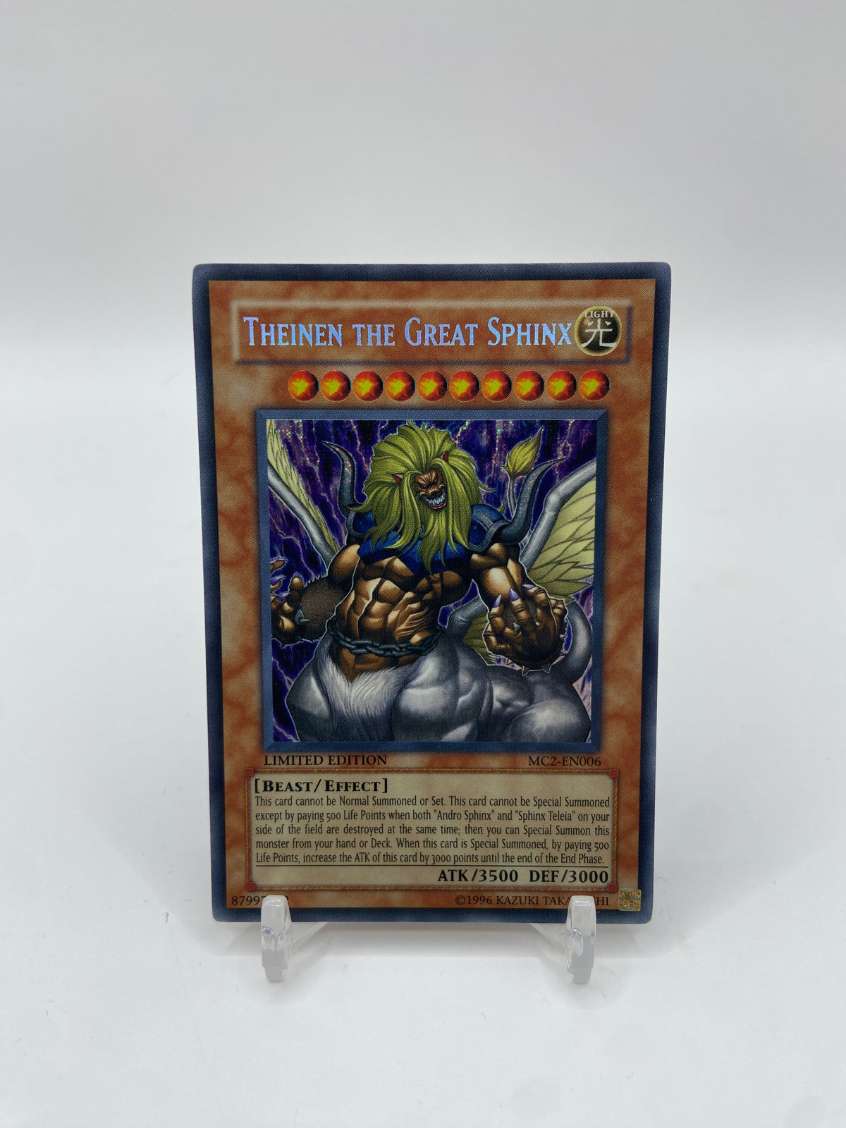 Theinen the Great Sphinx Secret Rare Master Collection Volume 2 MC2-EN006