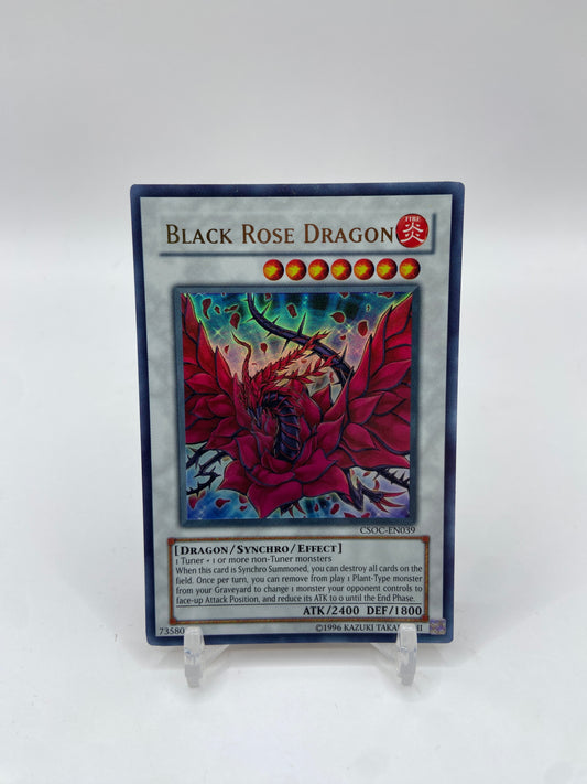 Black Rose Dragon Ultra Rare Crossroads of Chaos CSOC-EN039