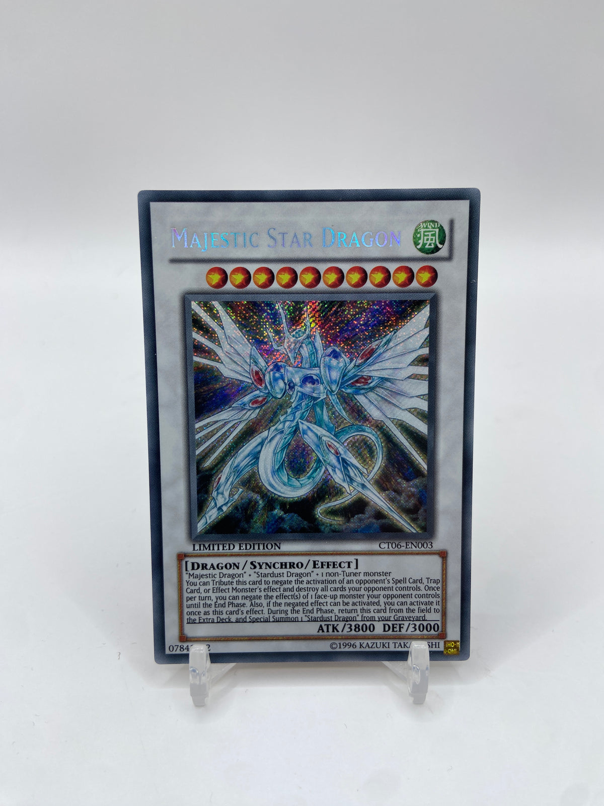 Majestic Star Dragon Secret Rare 2009 Collectors Tin CT06-EN003