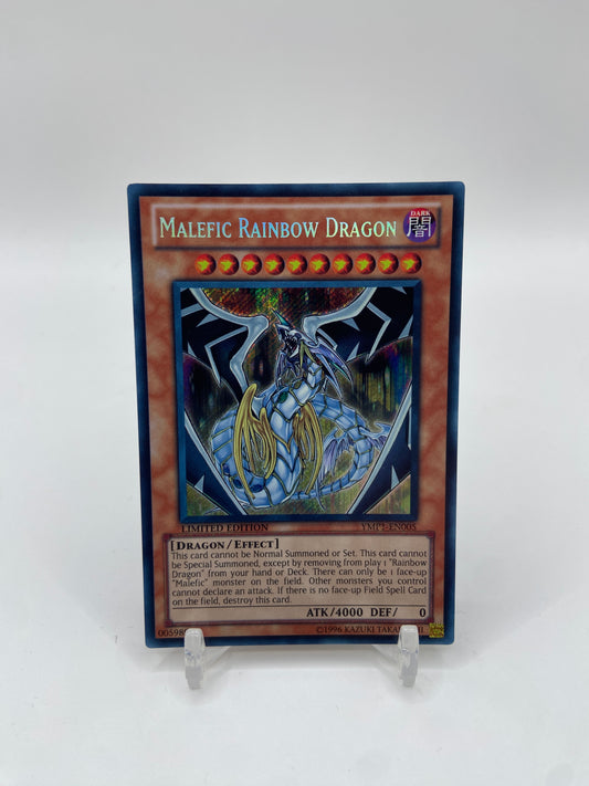 Malefic Rainbow Dragon Secret Rare Bonds Beyond Time Movie Pack YMP1-EN005