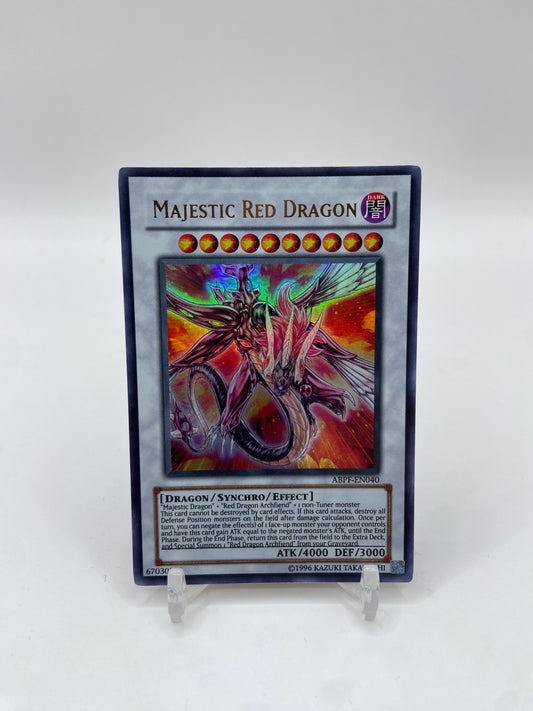 Majestic Red Dragon Ultra Rare Absolute Powerforce  ABPF-EN040