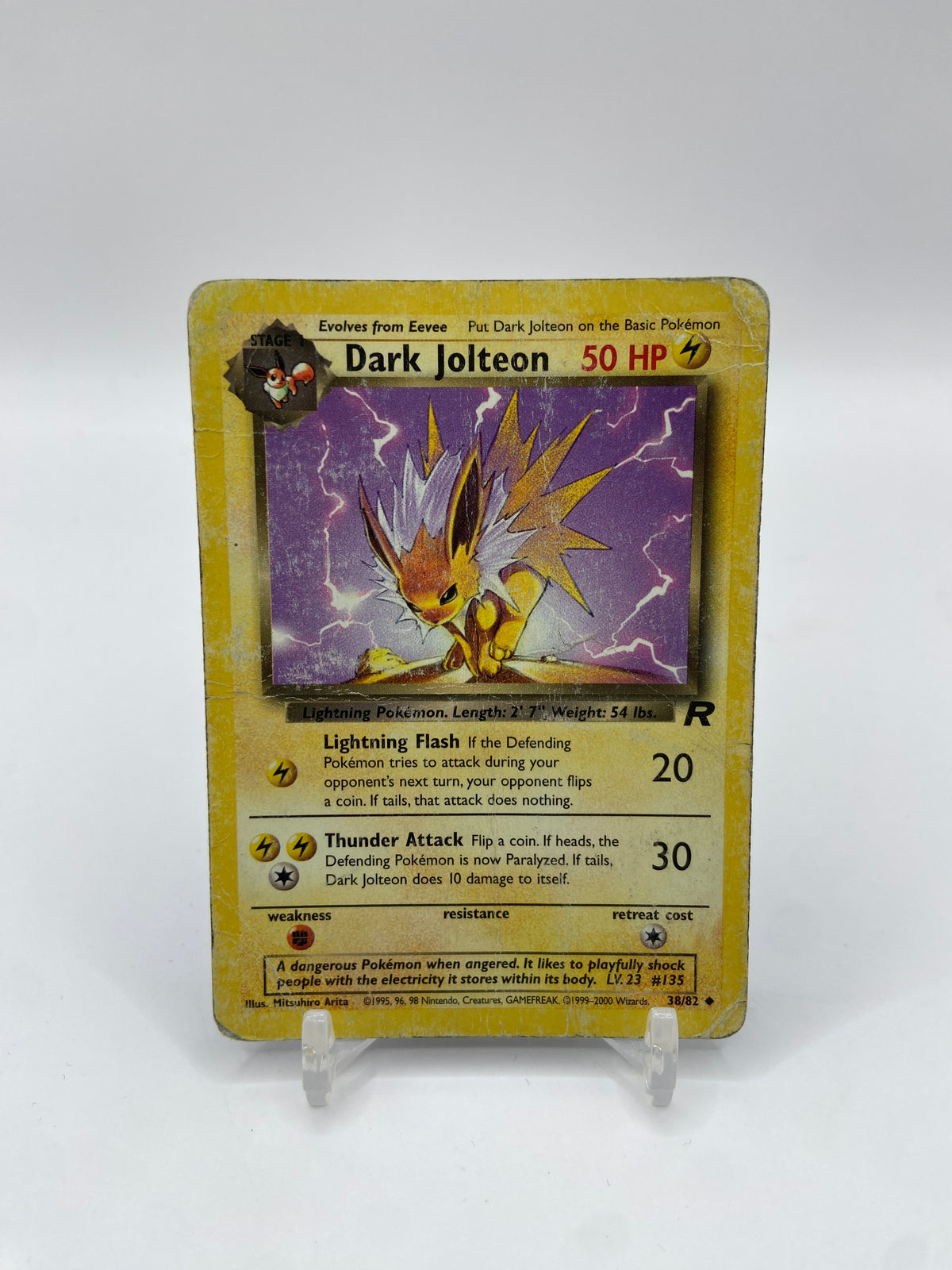 Dark Jolteon Team Rocket Set 38/82