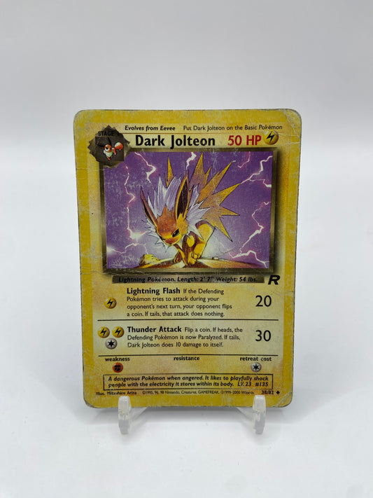 Dark Jolteon Team Rocket Set 38/82