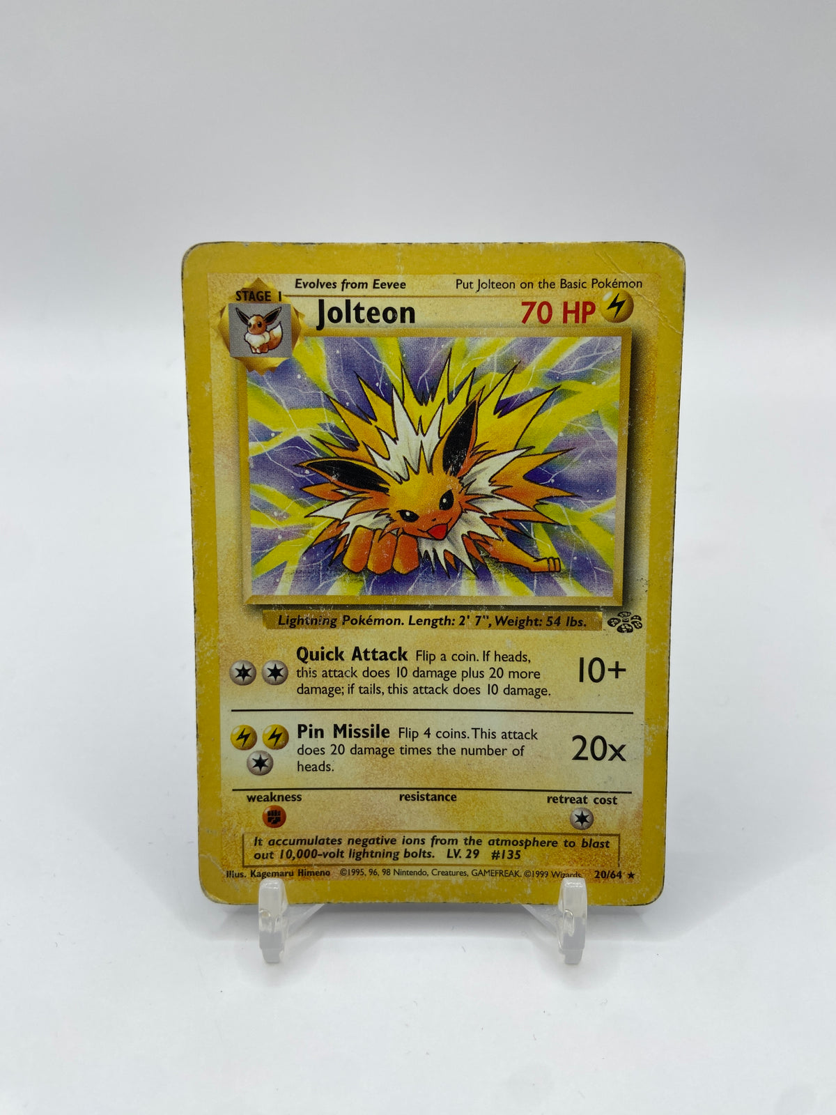 Jolteon Rare Jungle Set 20/64
