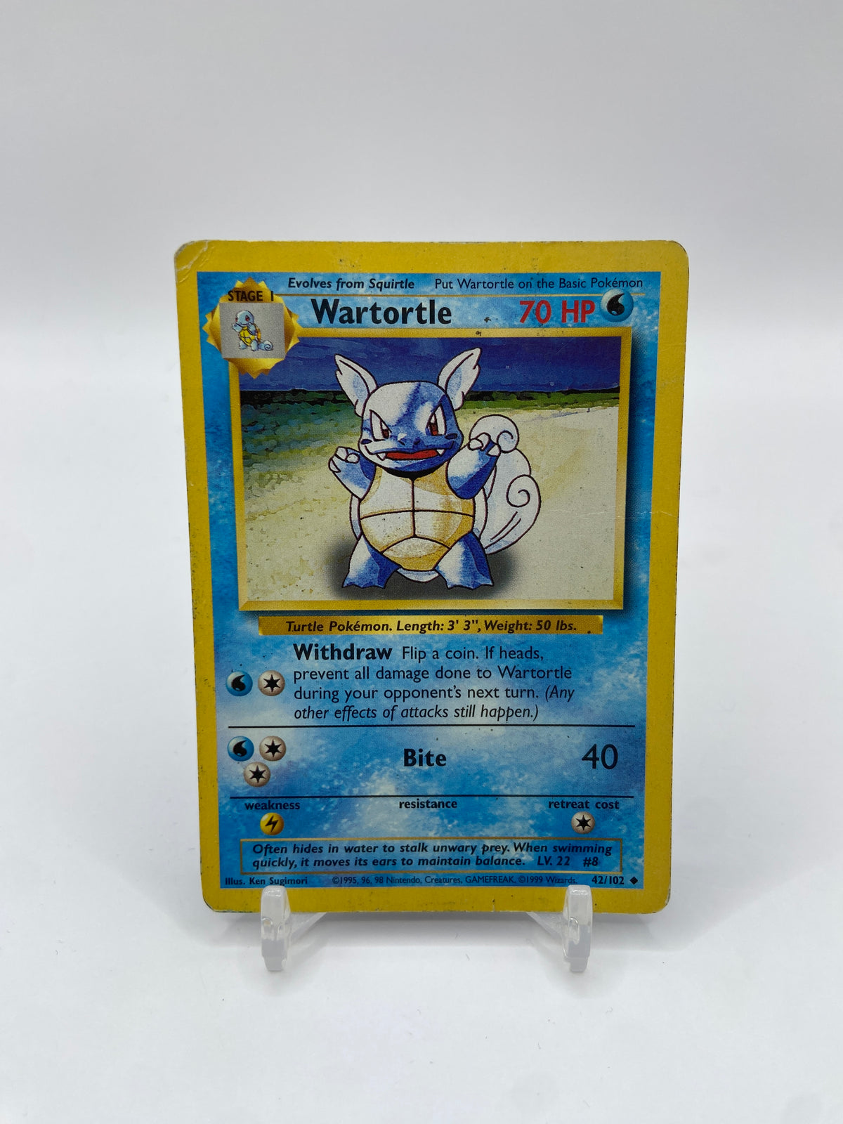 Wartortle Base Set 42/102