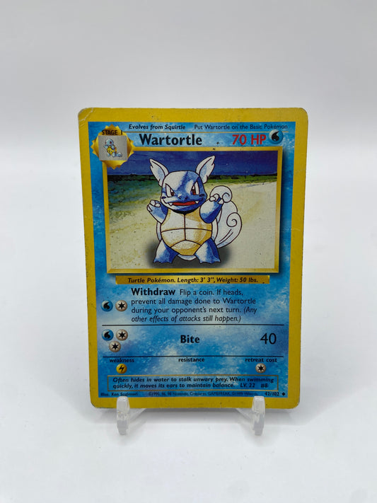 Wartortle Base Set 42/102