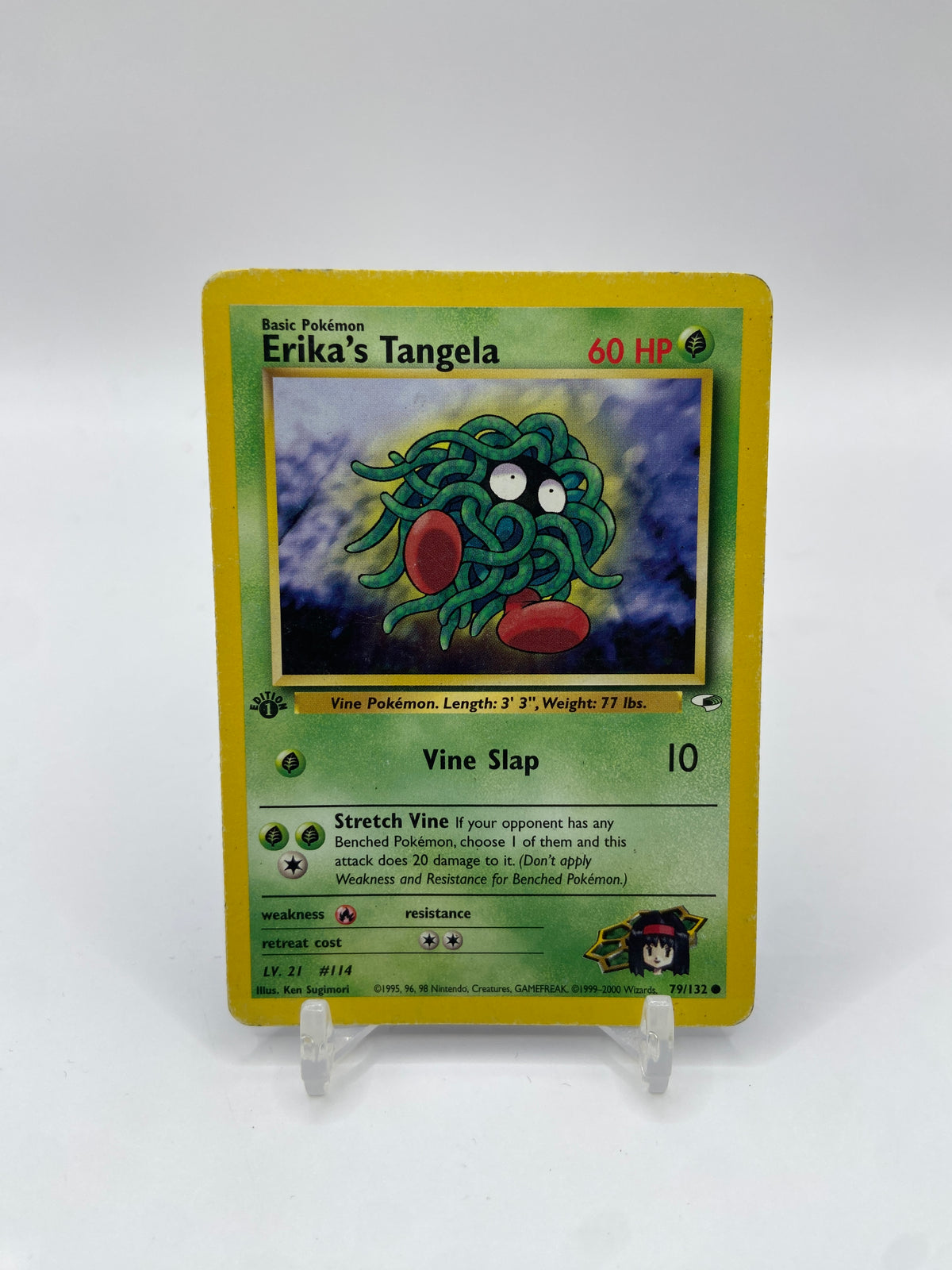 Erika's Tangela 1st Edition Gym Heroes 79/132