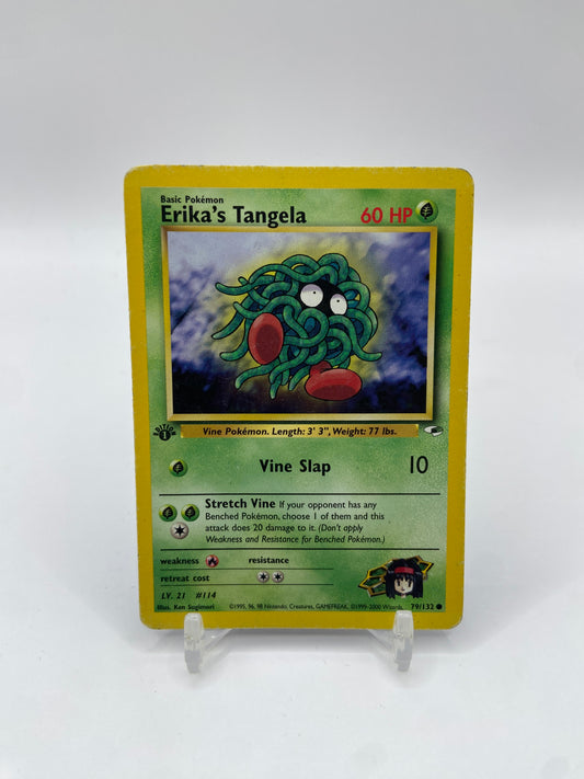 Erika's Tangela 1st Edition Gym Heroes 79/132