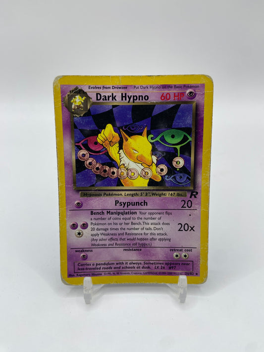 Dark Hypno Rare Team Rocket Set 26/82