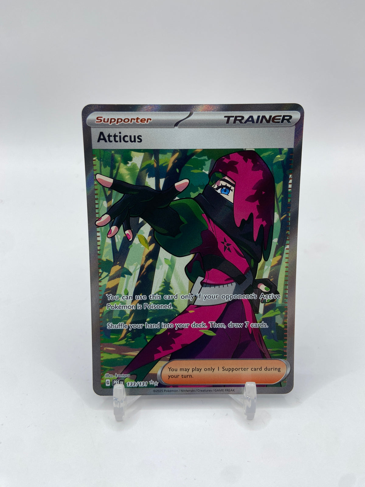Atticus Full Art Prismatic Evolutions 133/131