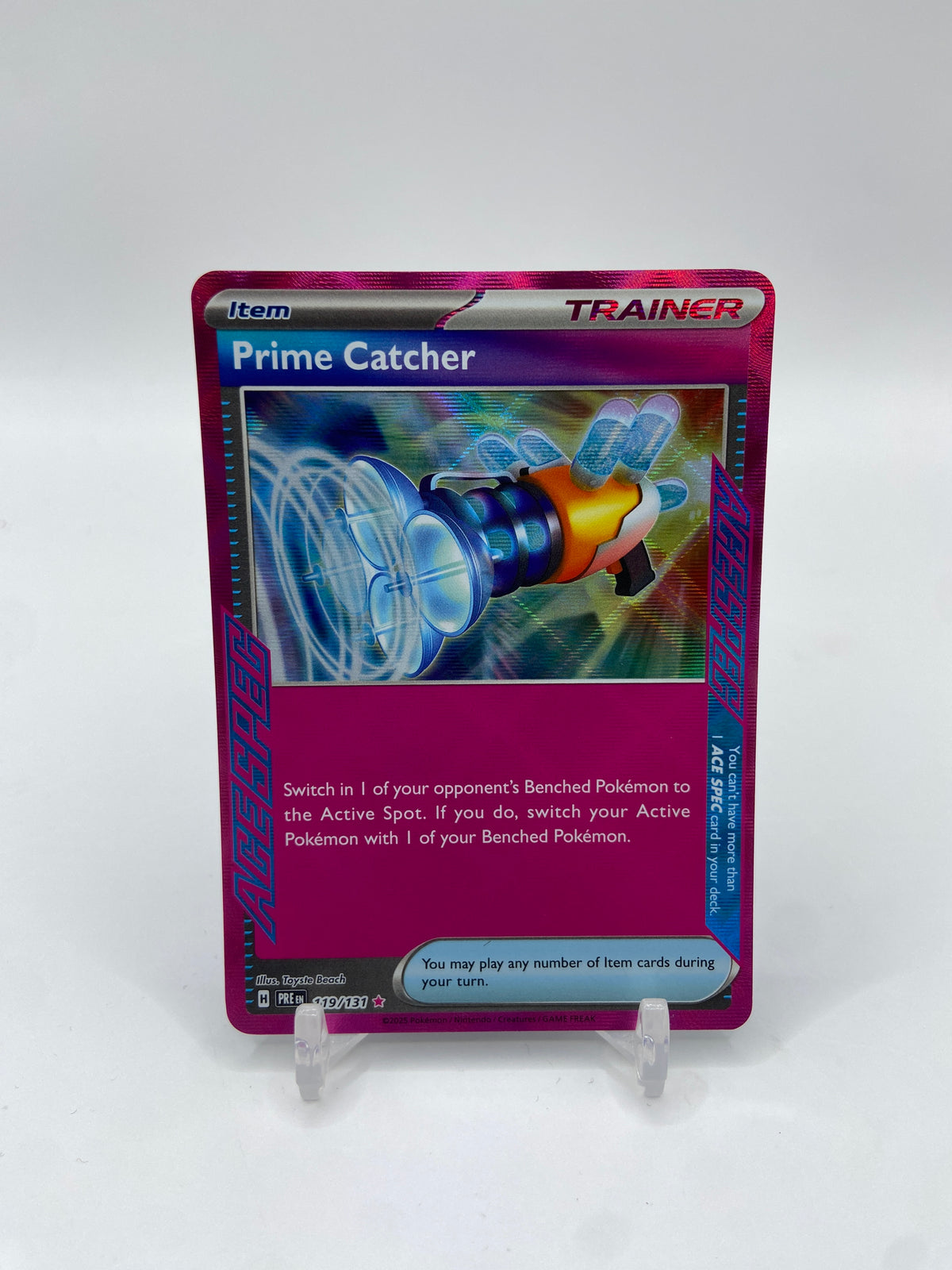 Prime Catcher ACE SPEC Prismatic Evolutions 119/131