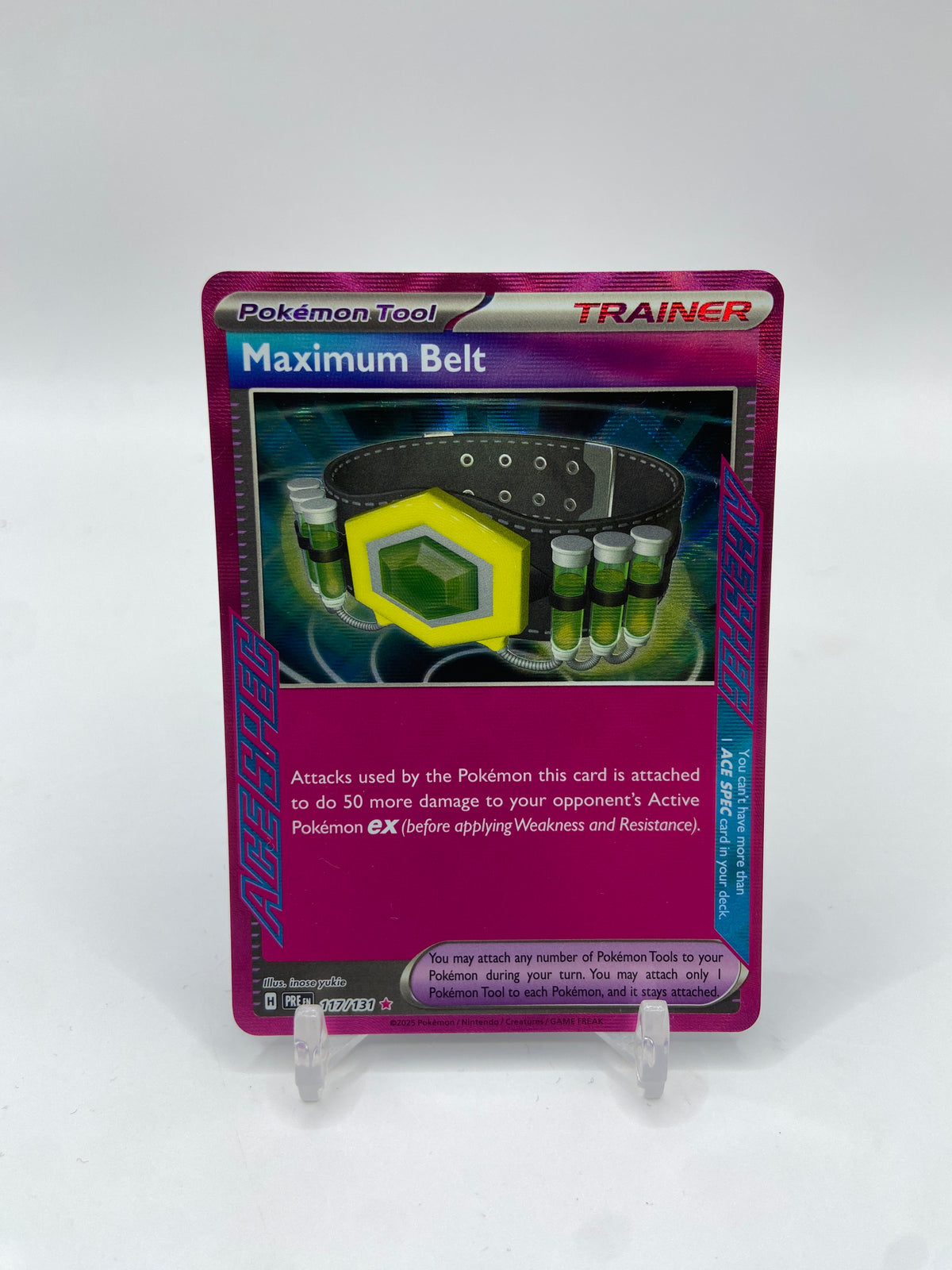 Maximum Belt ACE SPEC Prismatic Evolutions 117/131