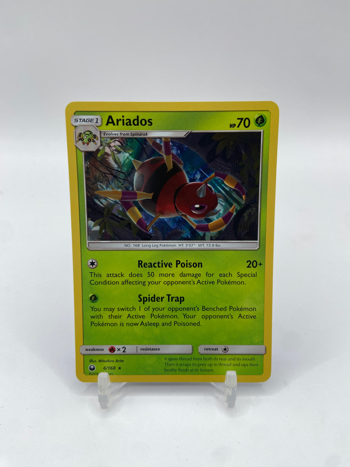 Ariados Holo Celestial Storm 6/168